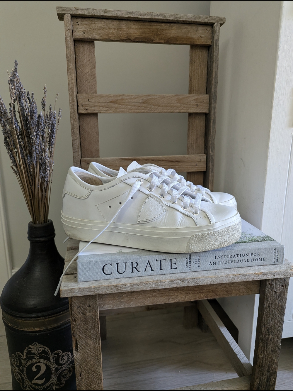 Philippe Model Paris Haute Leather Lace-Up Sneakers